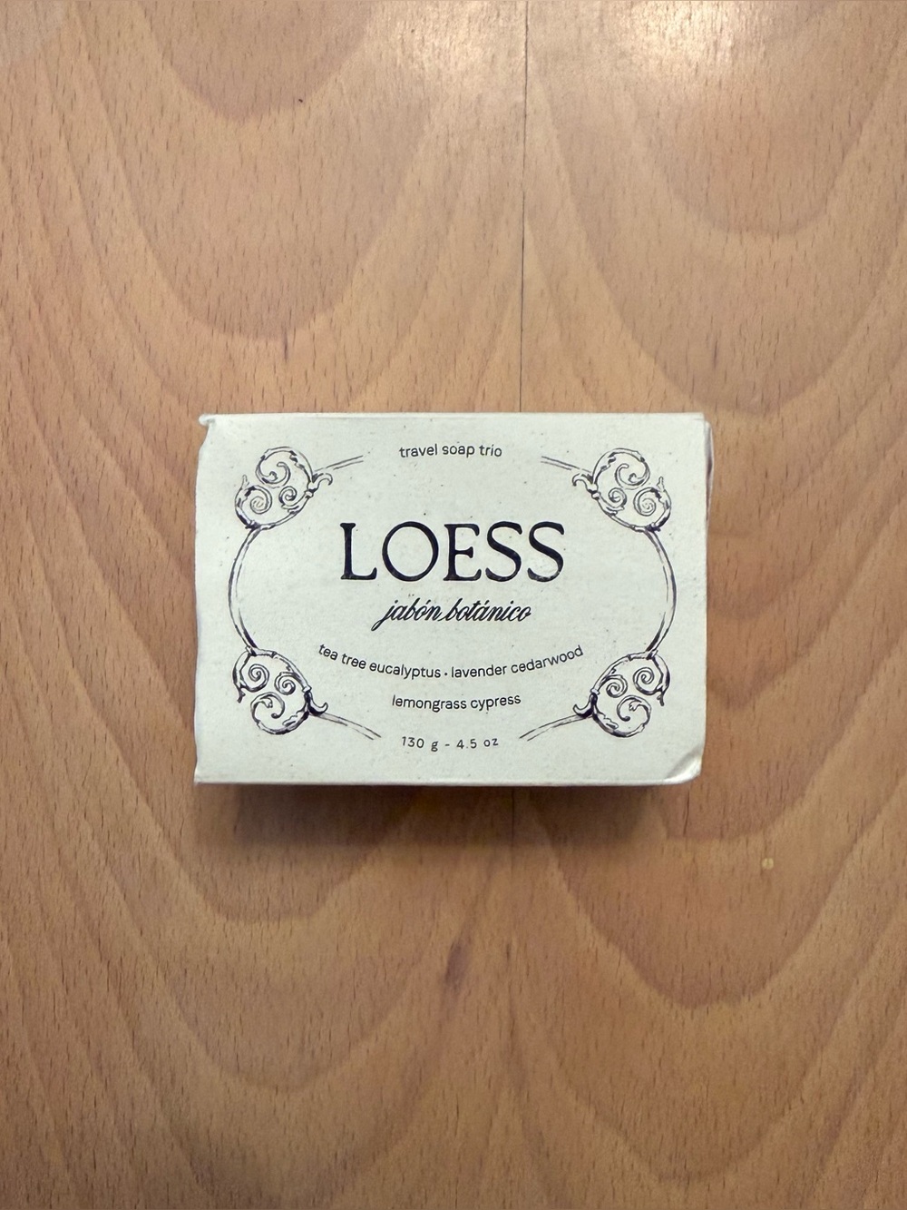LOESS “Jabón Botánico” Travel Soap Trio